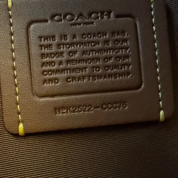 NWT Coach Hadley Turnlock Brown Suede Tote Bag - Picture 4 of 11